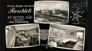 postcard of a German children's home.